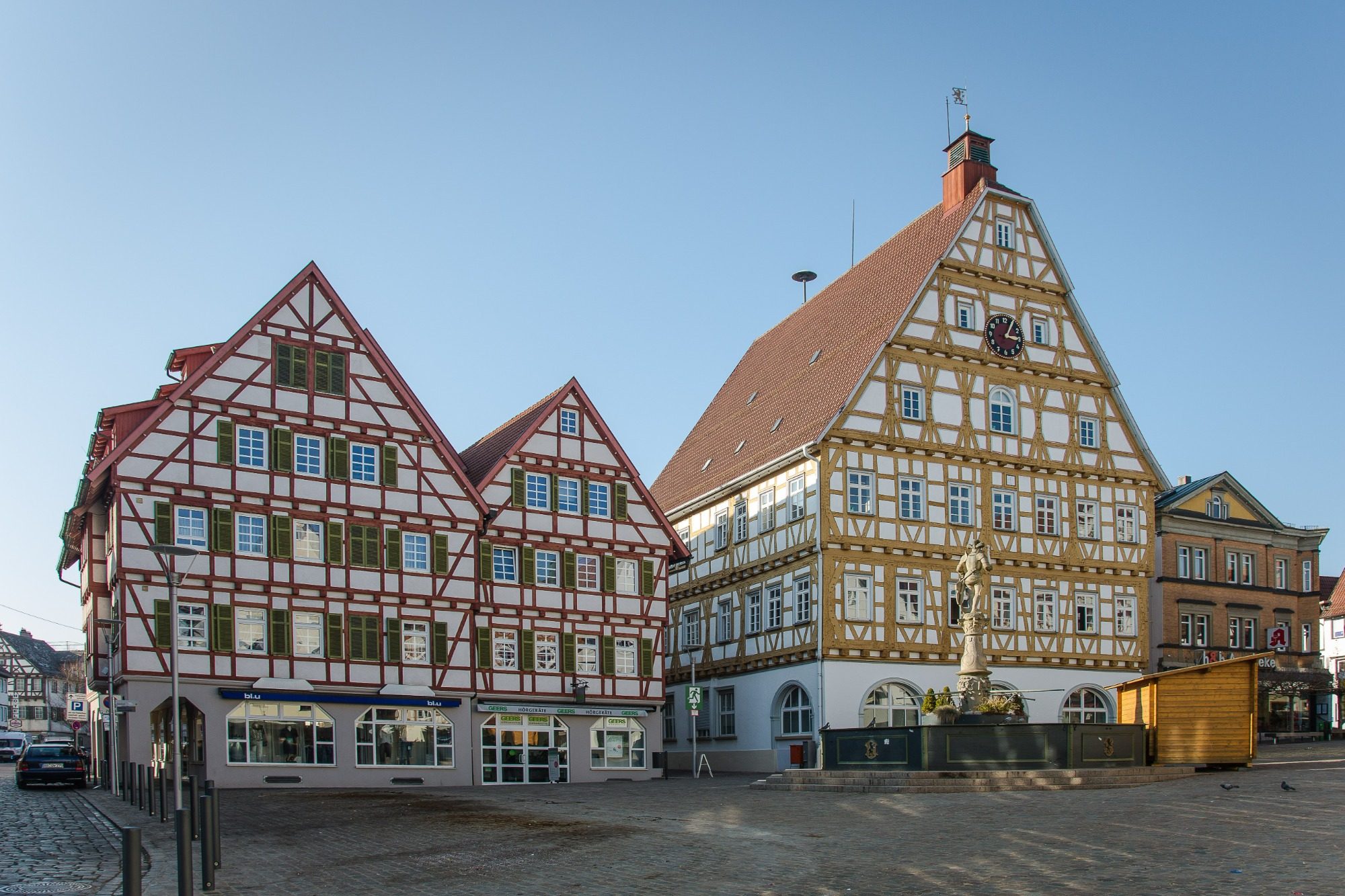 Hausverwaltung Leonberg Historische Innenstadt von Leonberg im Betreuungsgebiet der Hausverwaltung EIGENTUM-DIREKT